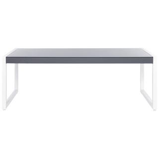 Beliani Table de jardin en Aluminium Moderne BACOLI  