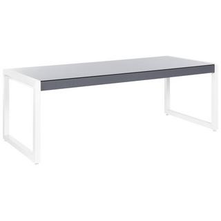 Beliani Table de jardin en Aluminium Moderne BACOLI  