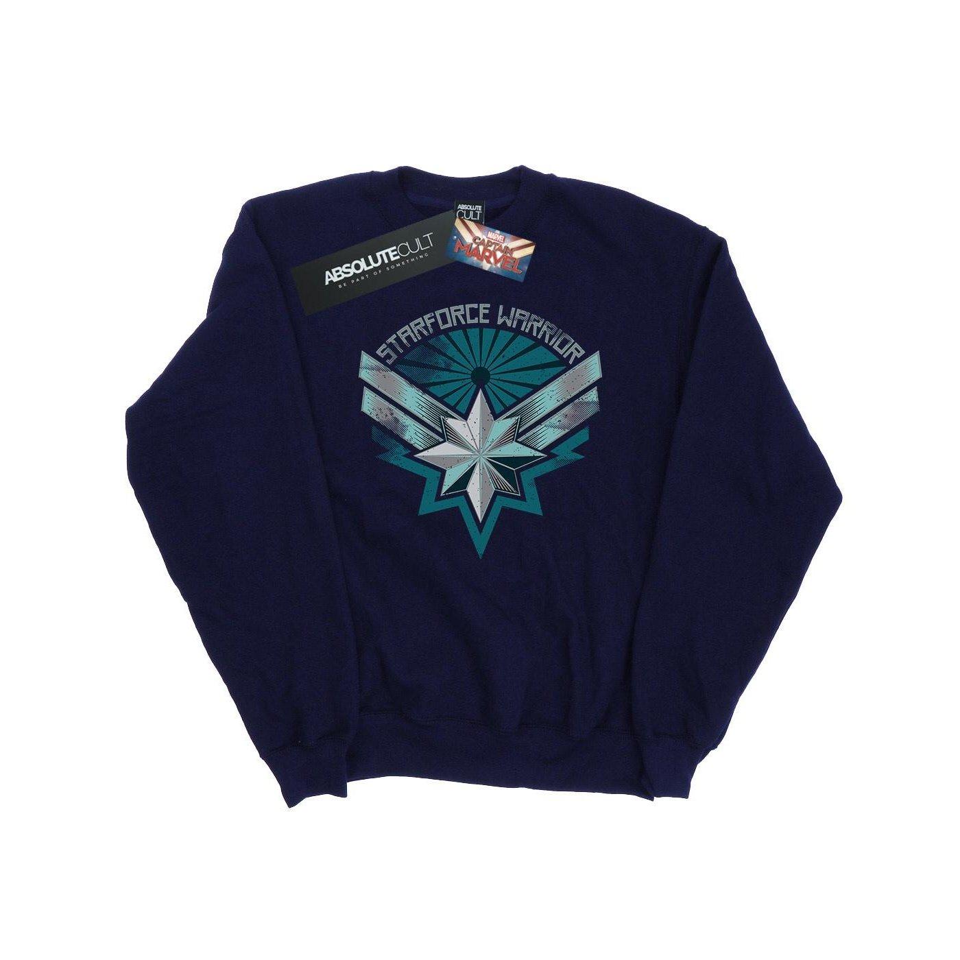 Image of Captain Starforce Warrior Sweatshirt Damen Marine M