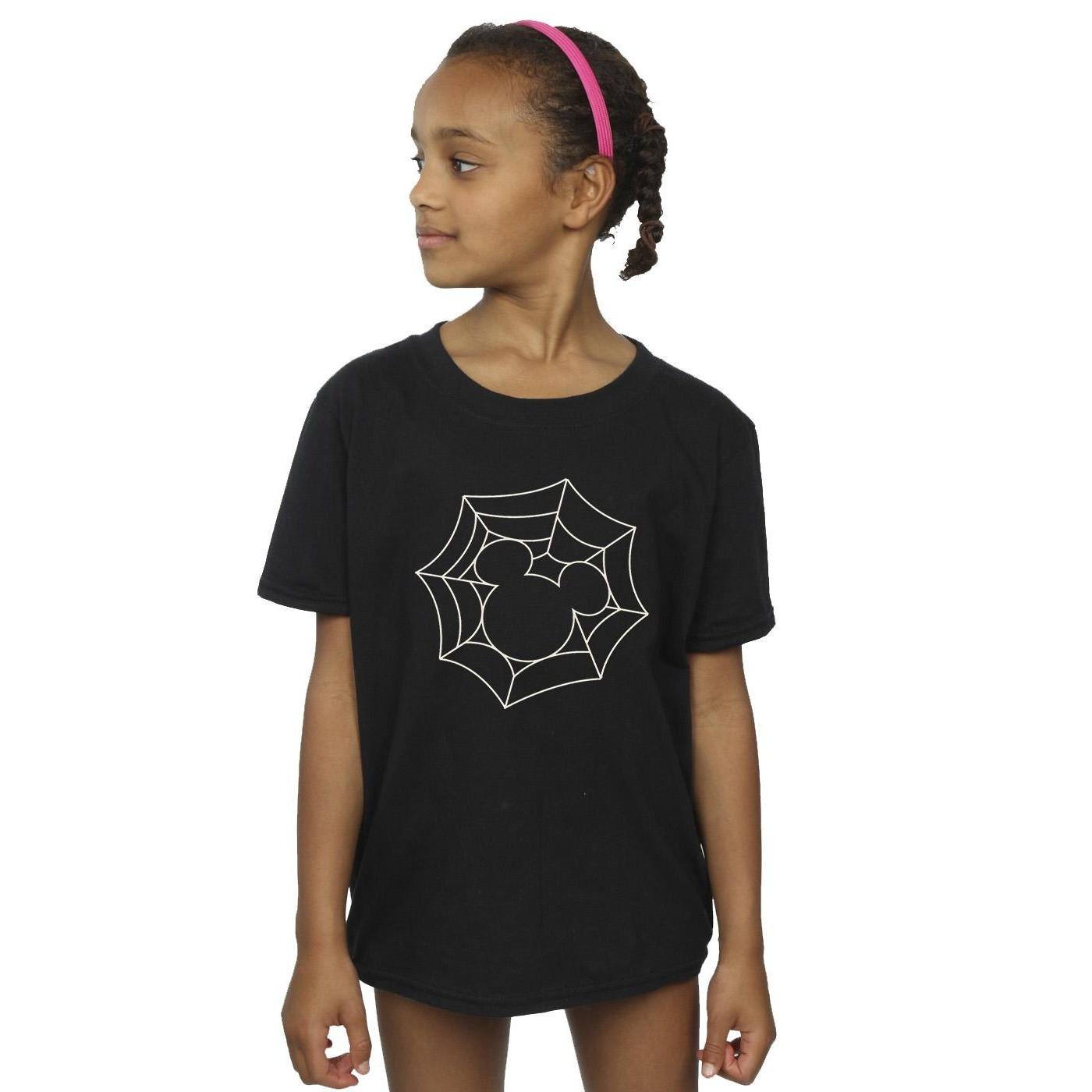 Disney  Mickey Mouse Spider Web TShirt 