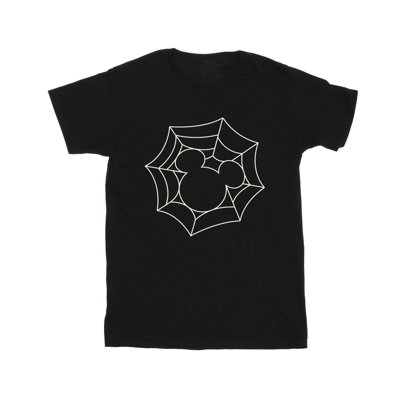 Disney  Mickey Mouse Spider Web TShirt 