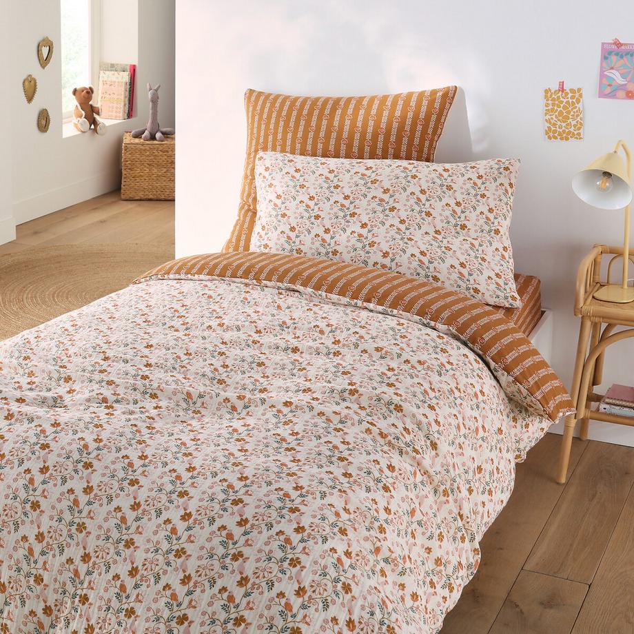 La Redoute Intérieurs Housse de couette enfant gaze/coton lavé  