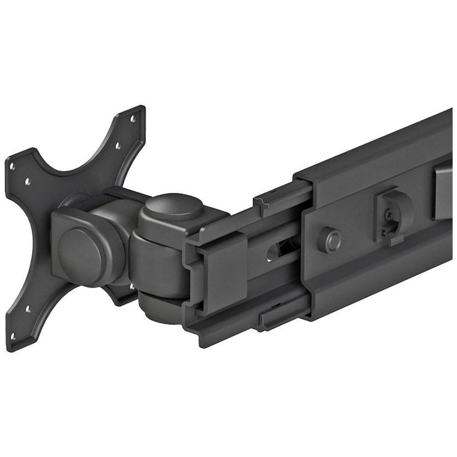 NewStar  4fach Monitor-Standfuß 48,3 cm (19) - 76,2 cm (30) Schwarz Höhenverstellbar, Neigbar 