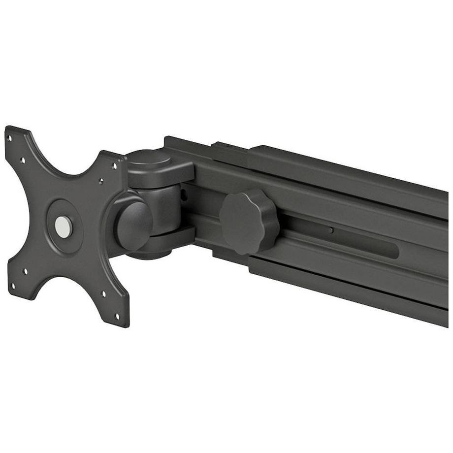 NewStar  4fach Monitor-Standfuß 48,3 cm (19) - 76,2 cm (30) Schwarz Höhenverstellbar, Neigbar 