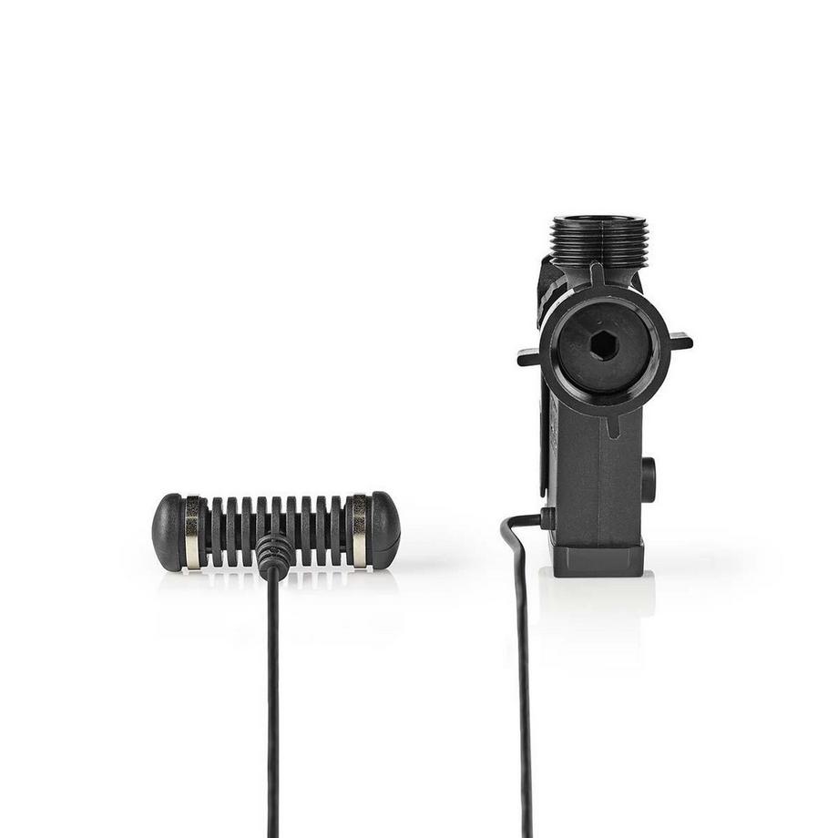 Nedis Elektronischer Aqua Stop | 3/4" Außengewinde | 3/4" Innengewinde | Geeignet für: Geschirrspüler / Waschmaschine | Schwarz  