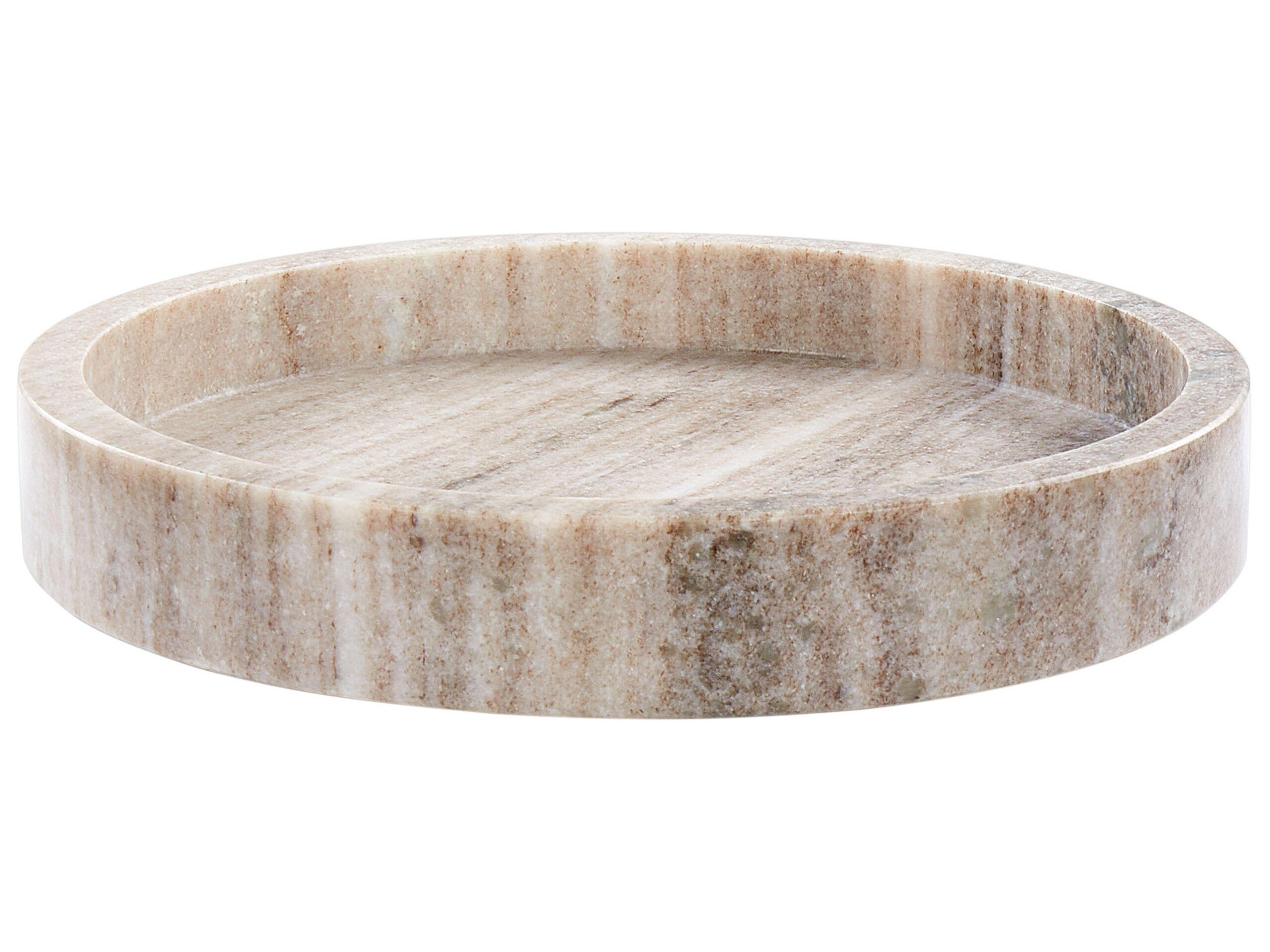 Image of Tablett Aus Marmor Modern Itea Unisex Perle