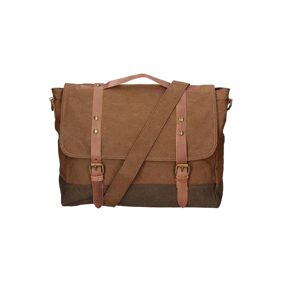 Gave Lux Borsa a tracolla in tela e pelle  