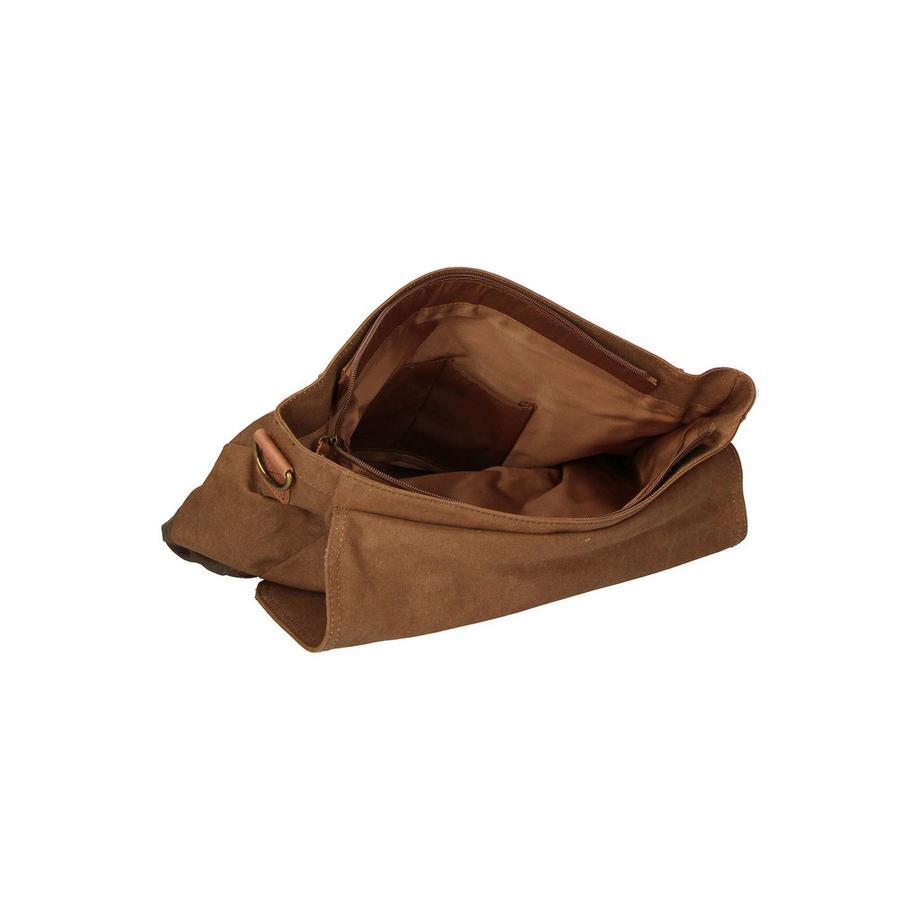 Gave Lux Borsa a tracolla in tela e pelle  