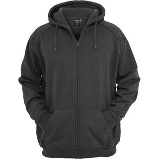 URBAN CLASSICS Zip Long Kapuzenpullover  