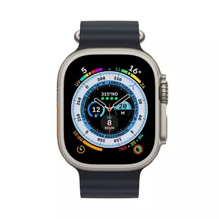 Apple  Watch Ultra Ocean, GPS + Cellular, Titanium, 49mm Mitternachtsblau
