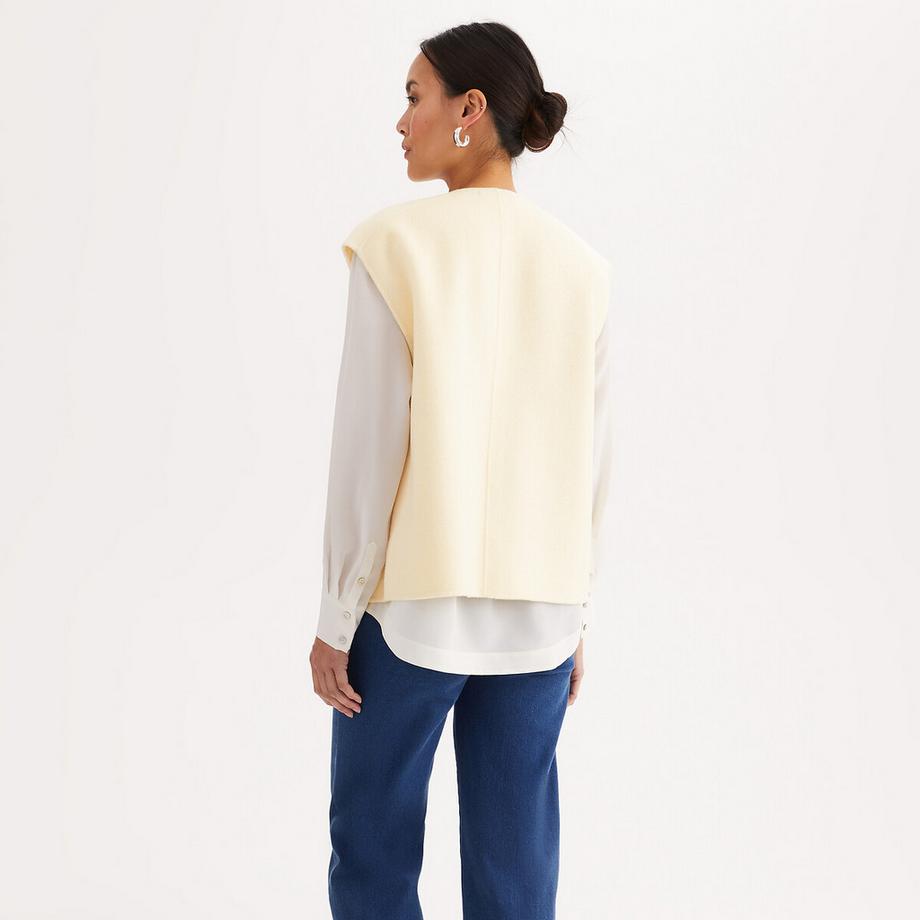 La Redoute Collections Veste sans Manches en Laine  