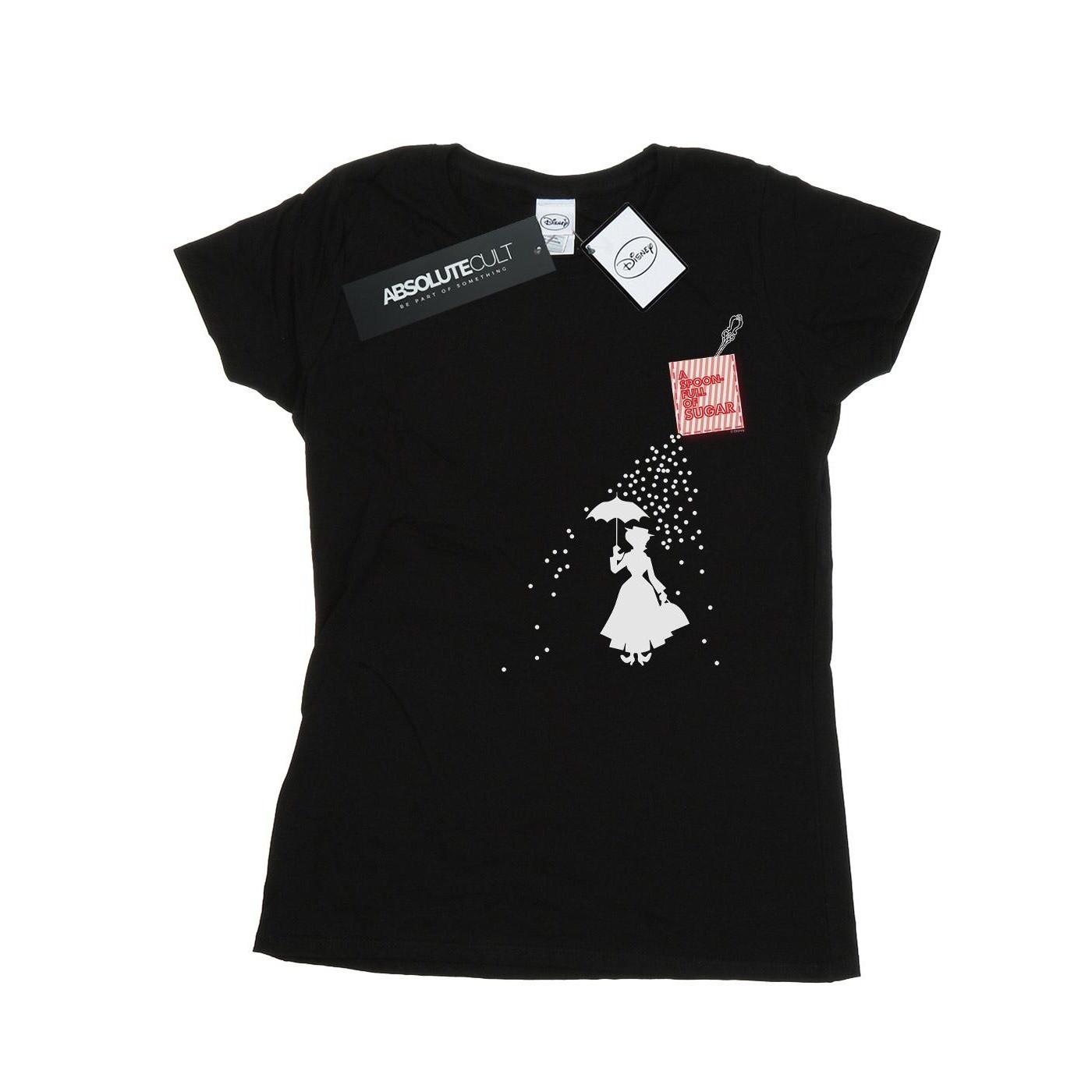Image of Mary Poppins Spoonful Of Sugar Tshirt Damen Schwarz M