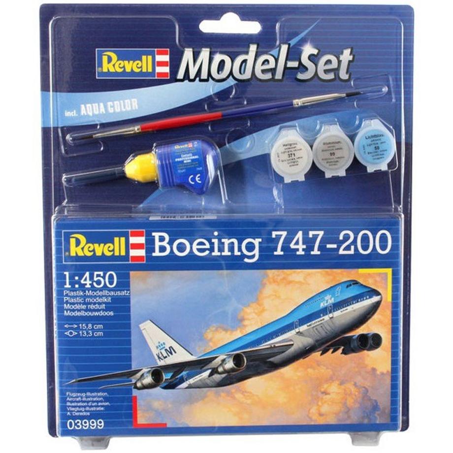 Revell  Revell Boeing 747-200 1:450 Kit de montage Aéronef à  voilure fixe 