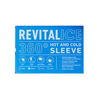 Revitalice  REVITALICE Ice Sleeve, Bloc réfrigérant portable pour la cheville, L 