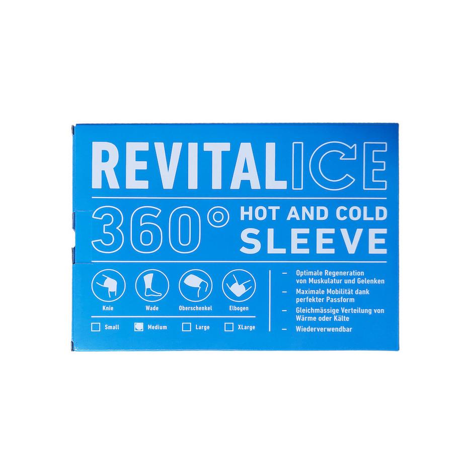 Revitalice  REVITALICE Ice Sleeve, Tragbares Kühlpack für Knöchel, L 