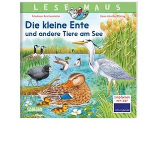 LESEMAUS 177: Die kleine Ente und andere Tiere am See Reichenstetter, Friederun; Döring, Hans-Günther (Illustrationen) Gebundene Ausgabe 