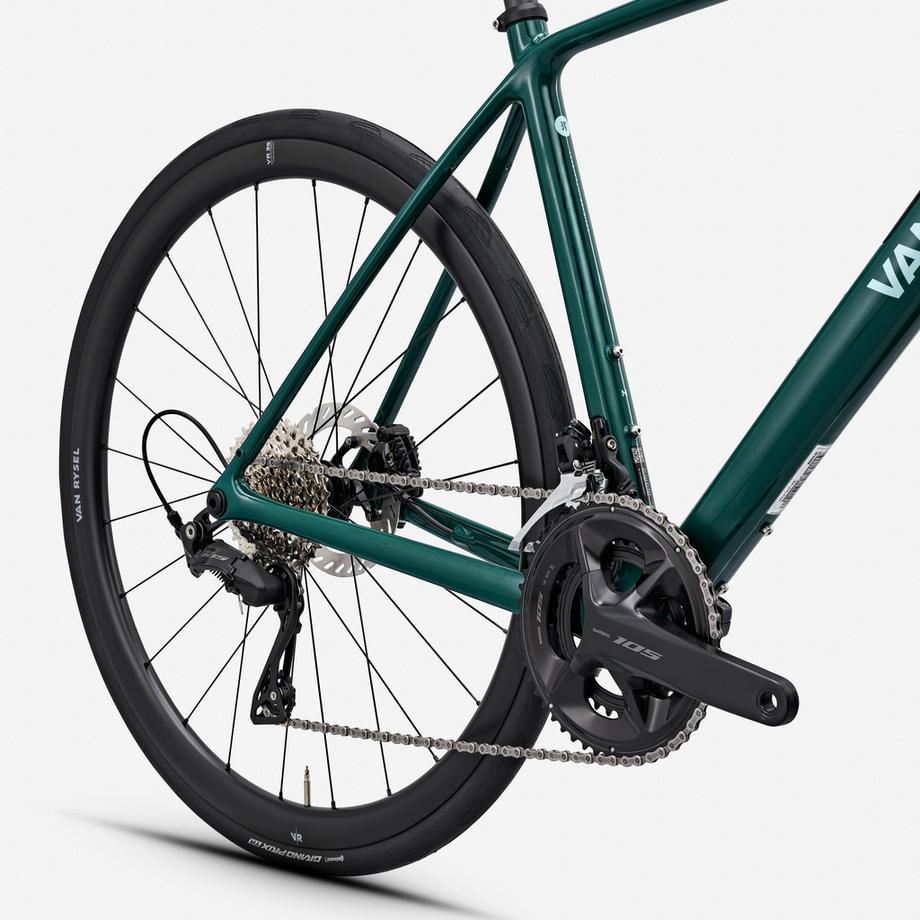 VAN RYSEL  Bicicletta da corsa in carbonio Shimano 105 2x12v EDR CF 