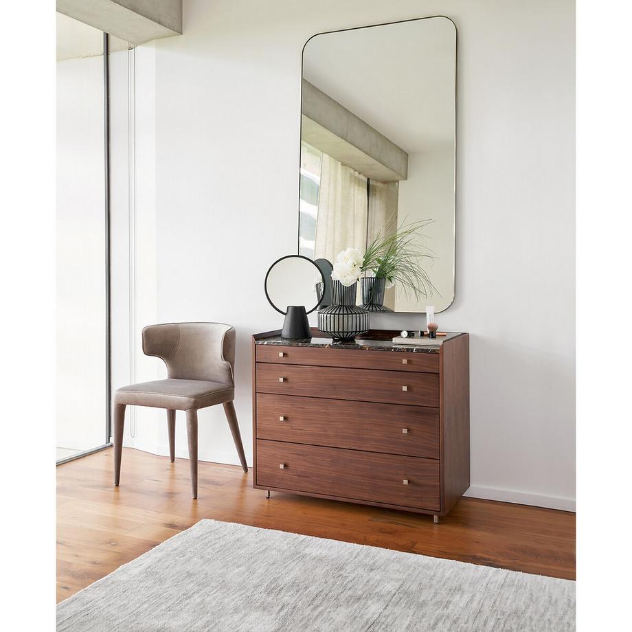 AM.PM Miroir métal acier laiton vieilli H140 cm Caligone  