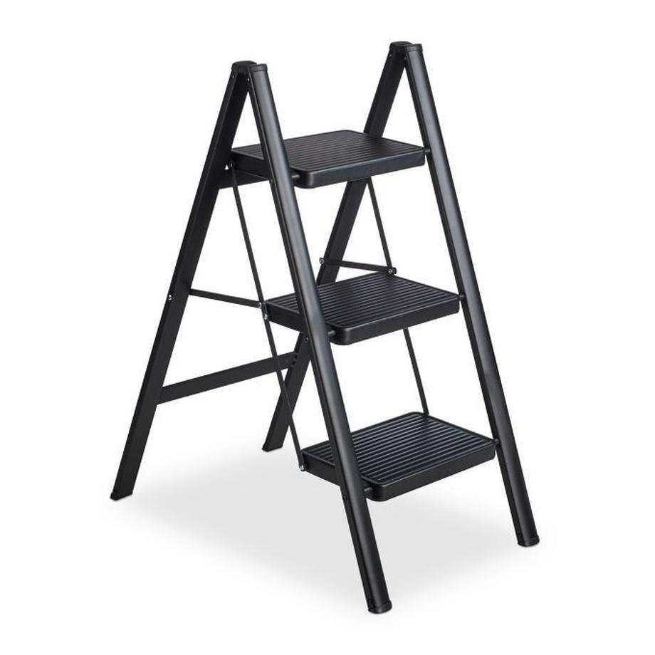 Northix  Escabeau pliant en acier 