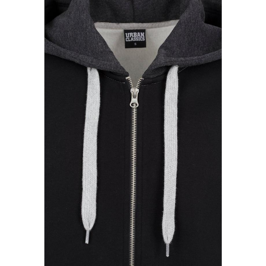 URBAN CLASSICS 3-Tone Sweat Zip Hoodie  