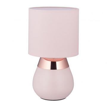 Lampe de chevet avec fonction tactile rose