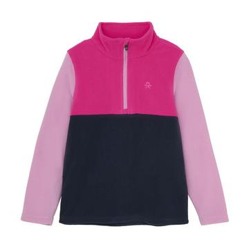 Fleece Pullover Pink Glo