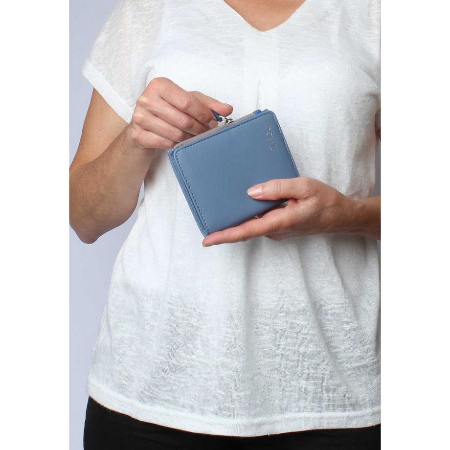 VARGU ADA 1-A Portefeuille en Cuir Véritable  