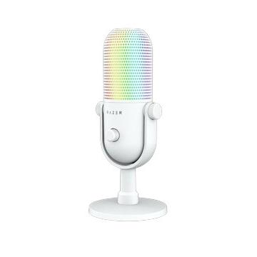 Razer Seiren V3 Chroma Bianco Microfono per PC