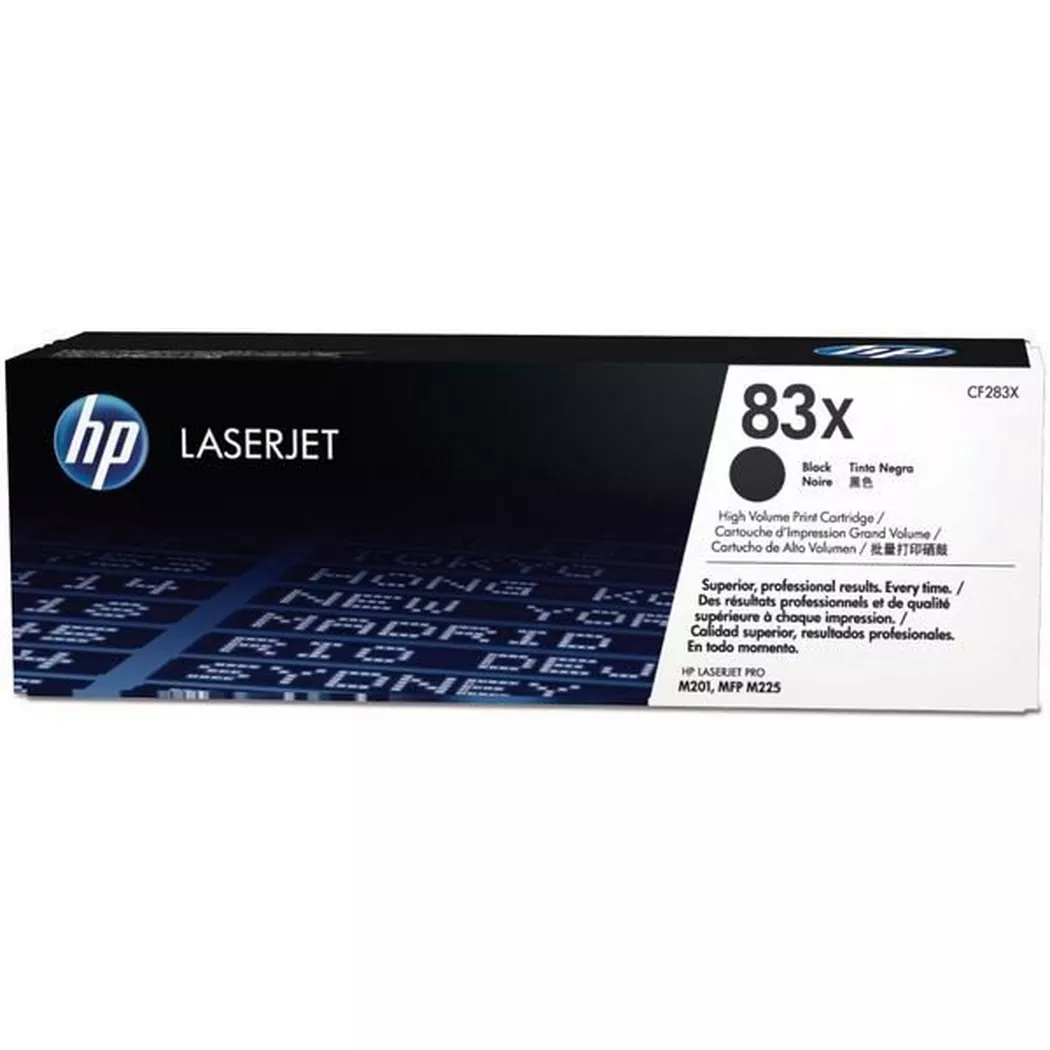 Hewlett-Packard – HP Toner-Modul 83X schwarz CF283X LaserJet Pro M225 2200 S., One Size