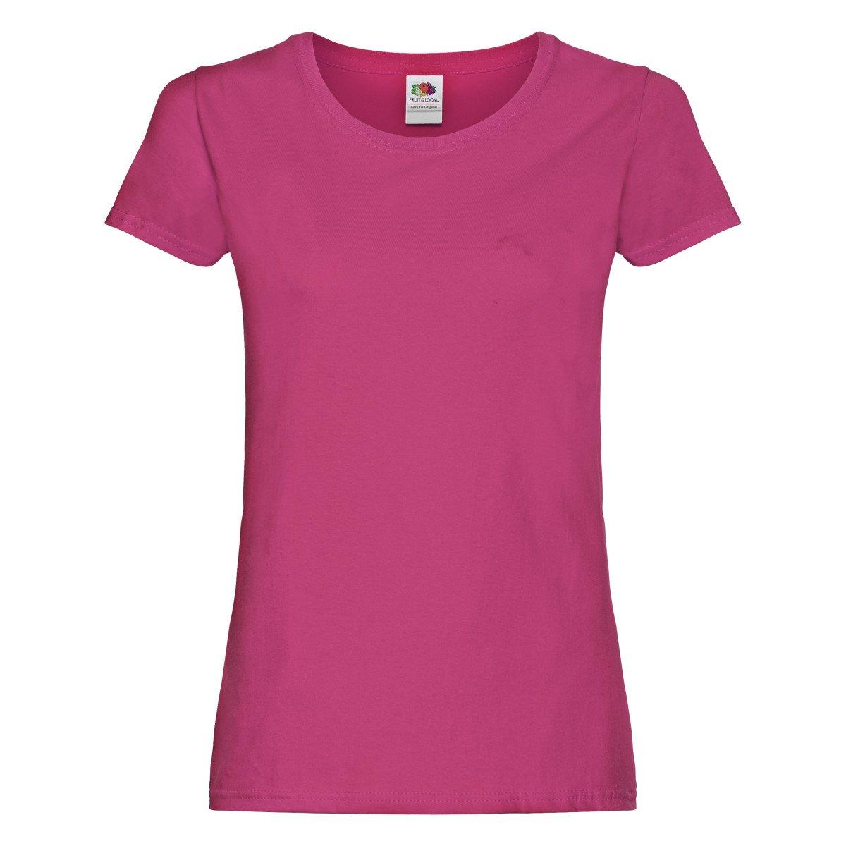 Image of Tshirt Damen Fuchsia XXL
