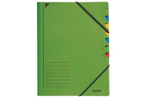 Image of LEITZ Ordnungsmappe A4 39070055 grün 7 Fächer LEITZ Ordnungsmappe A4 39070055 grün 7 Fächer