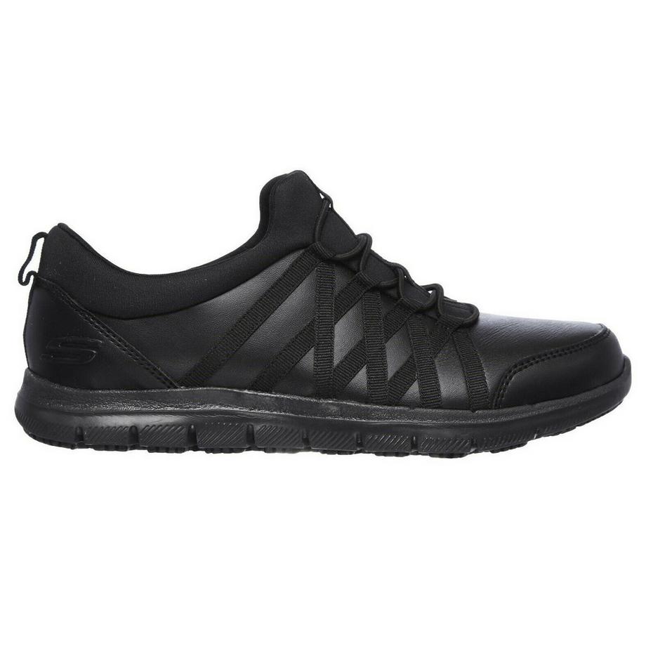 SKECHERS Ghenter Dagsby Chaussures de sécurité en cuir  