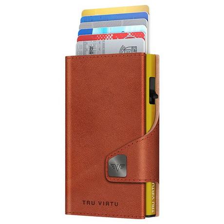 Tru Virtu CLICK & slide Florence Portemonnaie Cognac Gold  