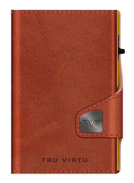 Tru Virtu CLICK & slide Florence Portemonnaie Cognac Gold  