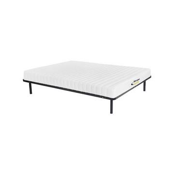 Ensemble cadre à  lattes + matelas mousse 7 zones kg STELO  de MORGENGOLD