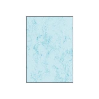 Sigel SIGEL Designpapier Marmor A4 DP551 200g, blau 50 Blatt  