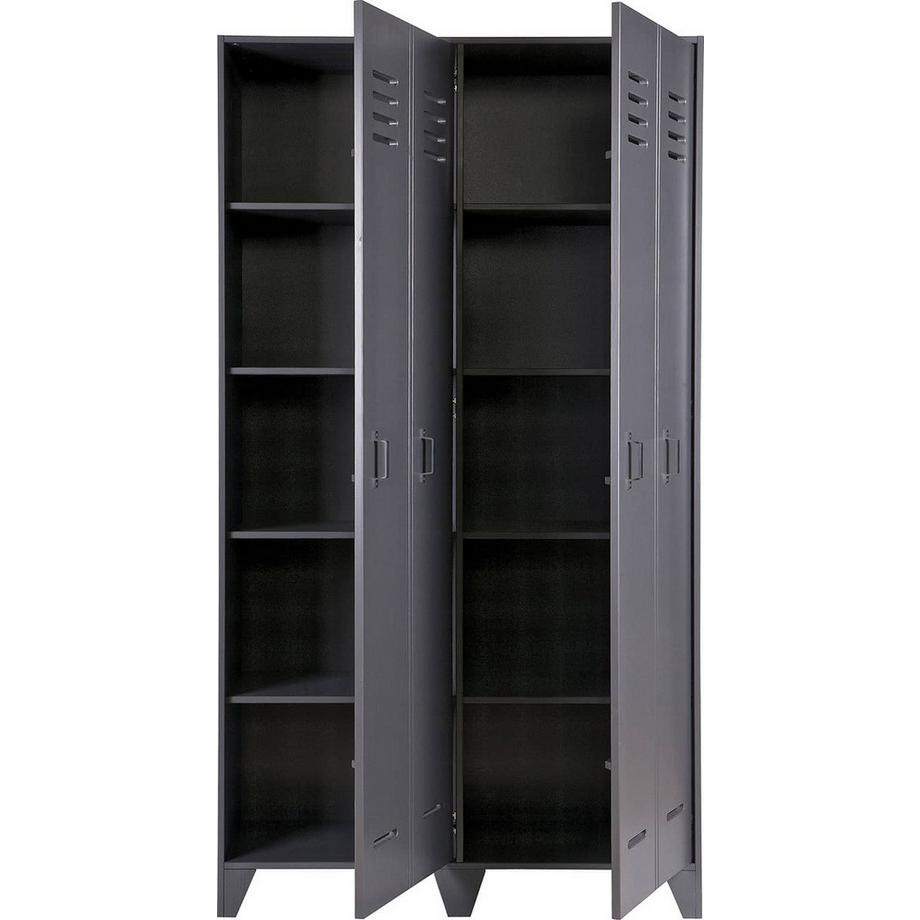 mutoni Spind Schrank Stijn stahlgrau FSC  