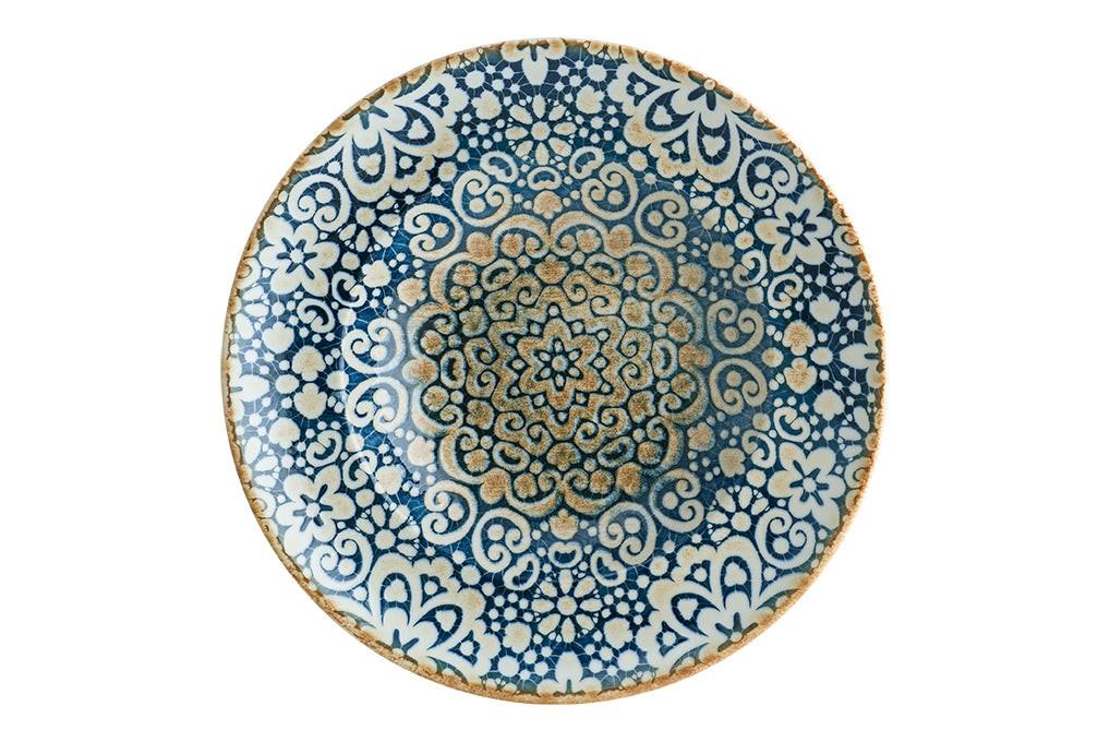 Bonna Piatto di pasta - Alhambra -  Porcellana - 24 cm 400 cc- set di 2  