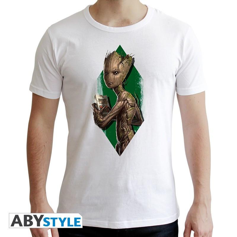 Image of T-shirt - Guardians Of The Galaxy - Groot Herren L