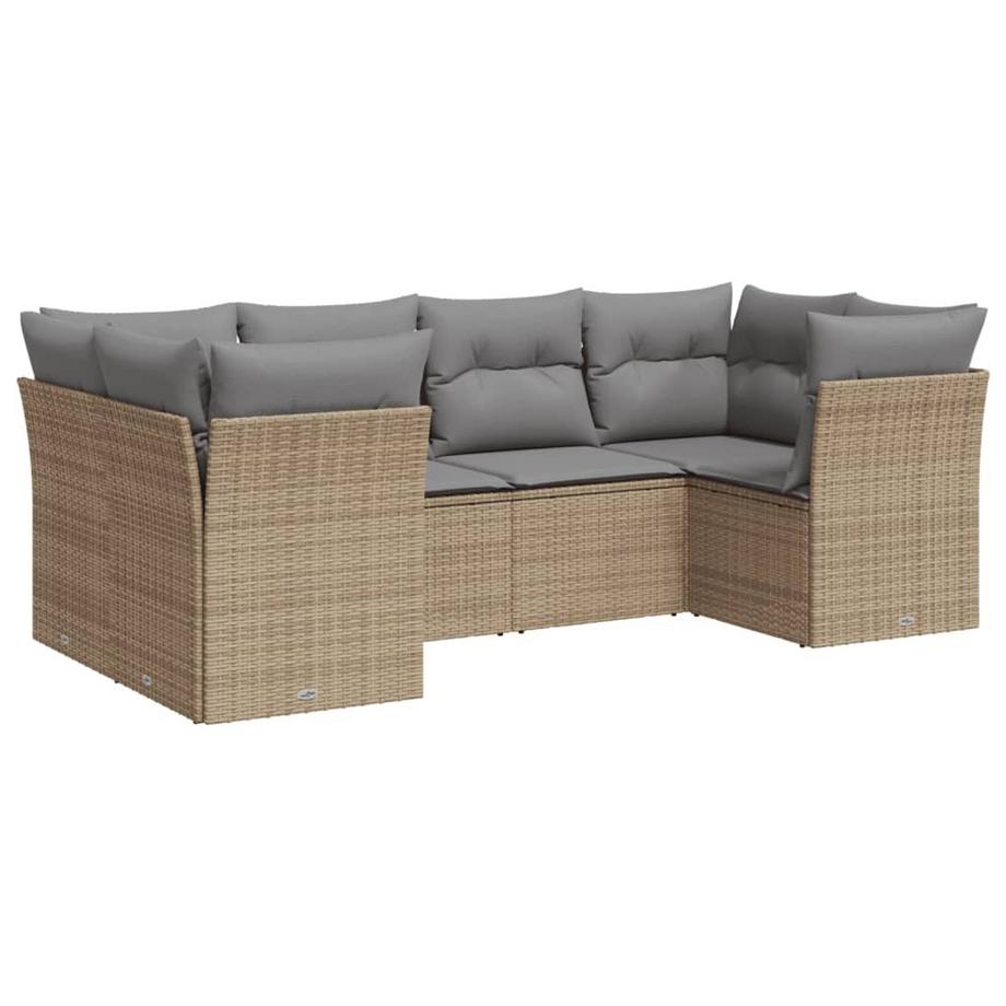 Garten sofagarnitur poly-rattan