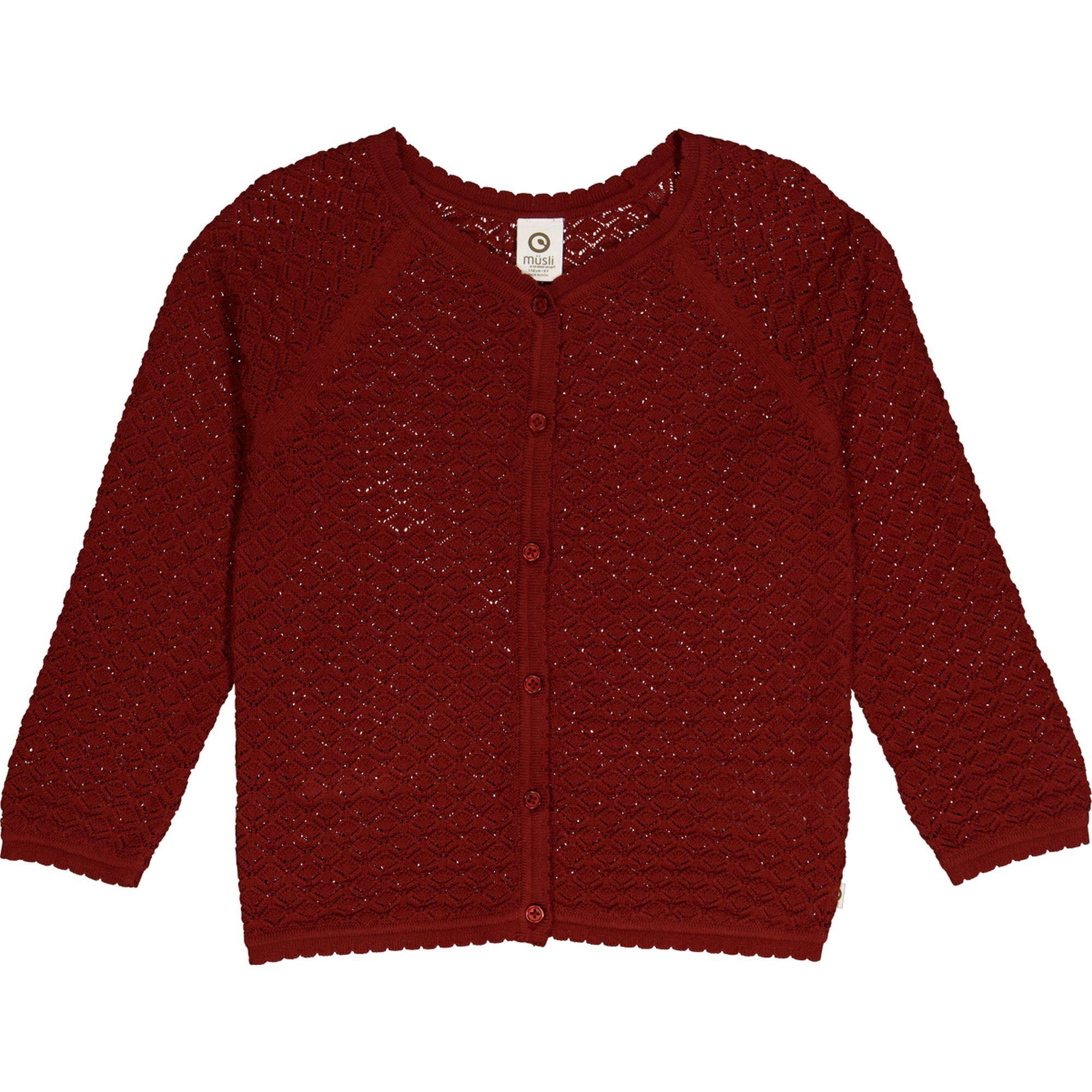 Image of Strickjacke Unisex Rost 104