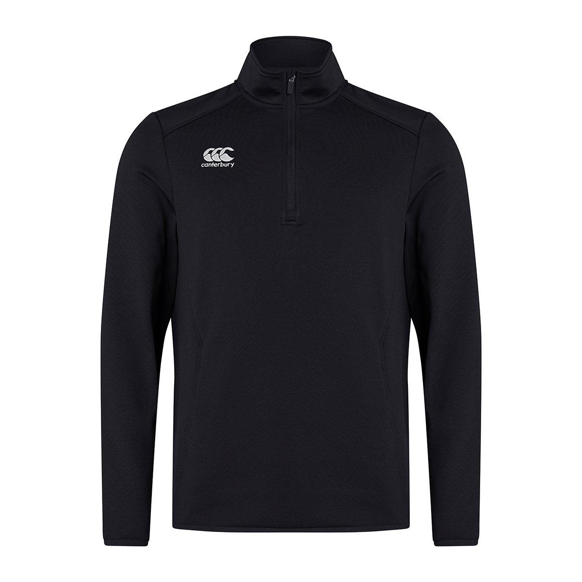 Image of Club Zip Neck Track Top Herren Schwarz L