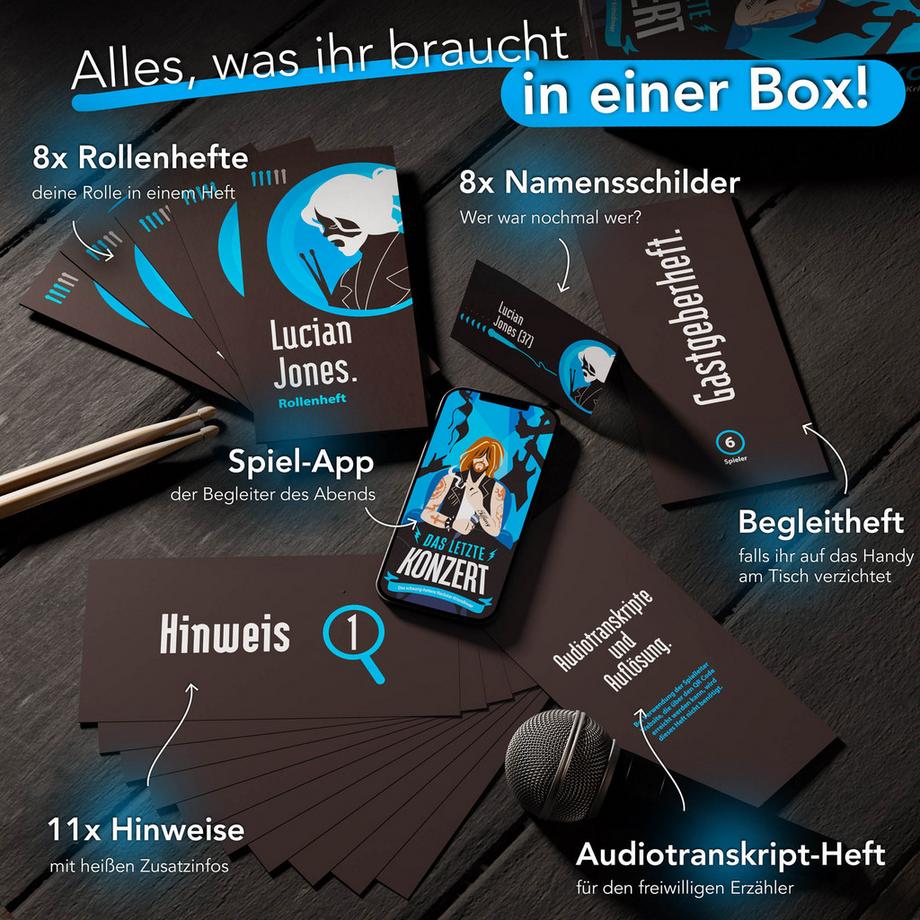 Crime Cases  Das letzte Konzert - Krimidinner 