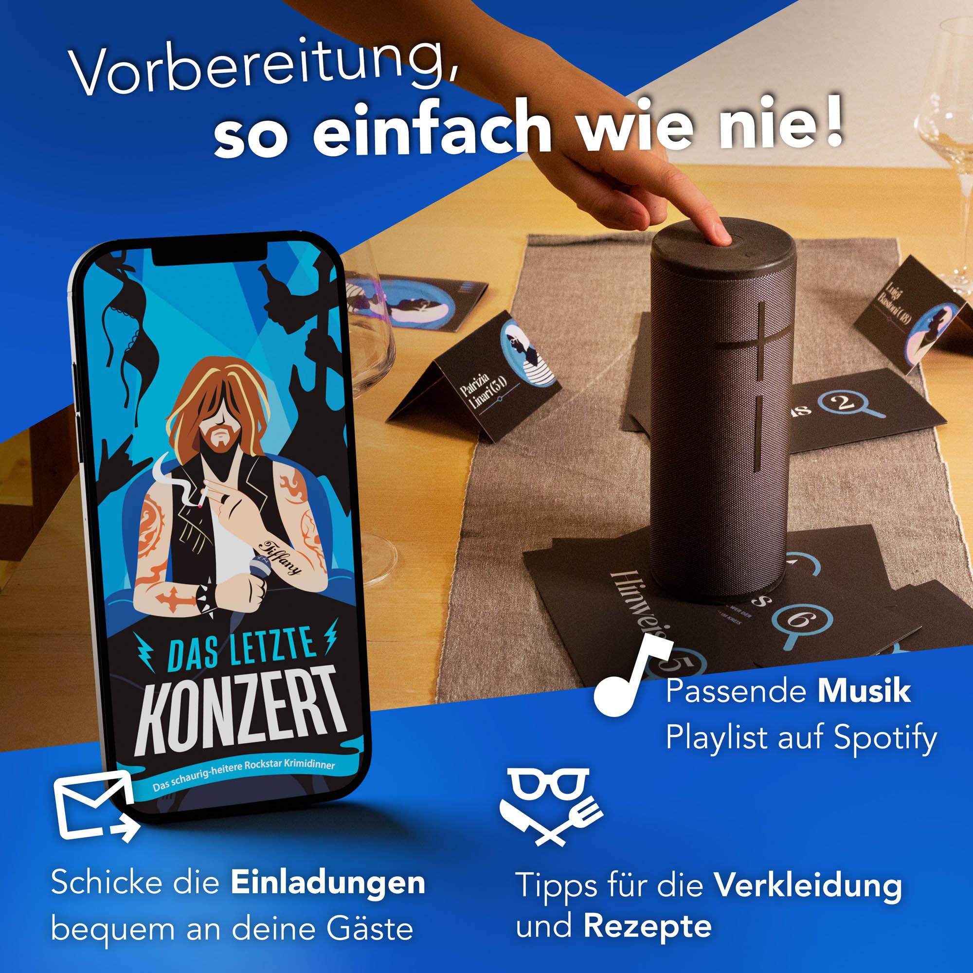 Crime Cases  Das letzte Konzert - Krimidinner 