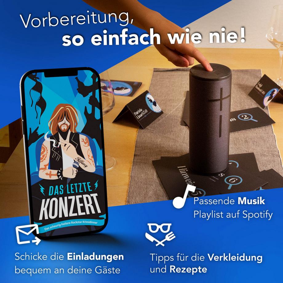 Crime Cases  Das letzte Konzert - Krimidinner 