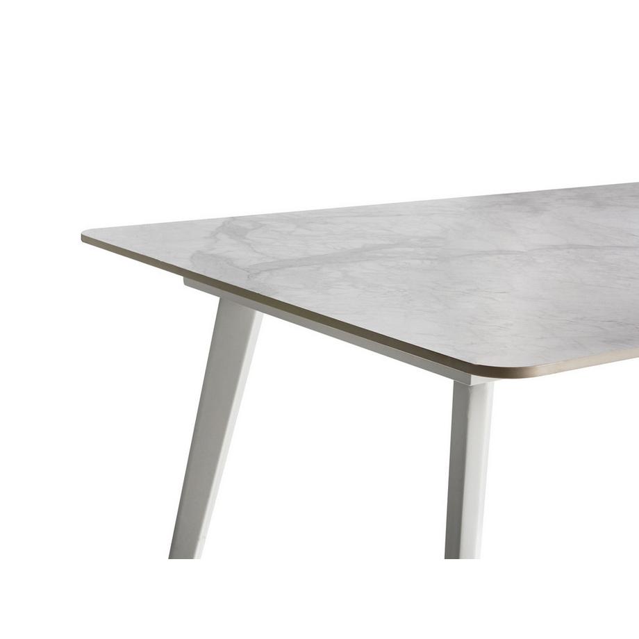 Beliani Tavolo da pranzo da giardino en Pietra sinterizzata Moderno RODALLO  