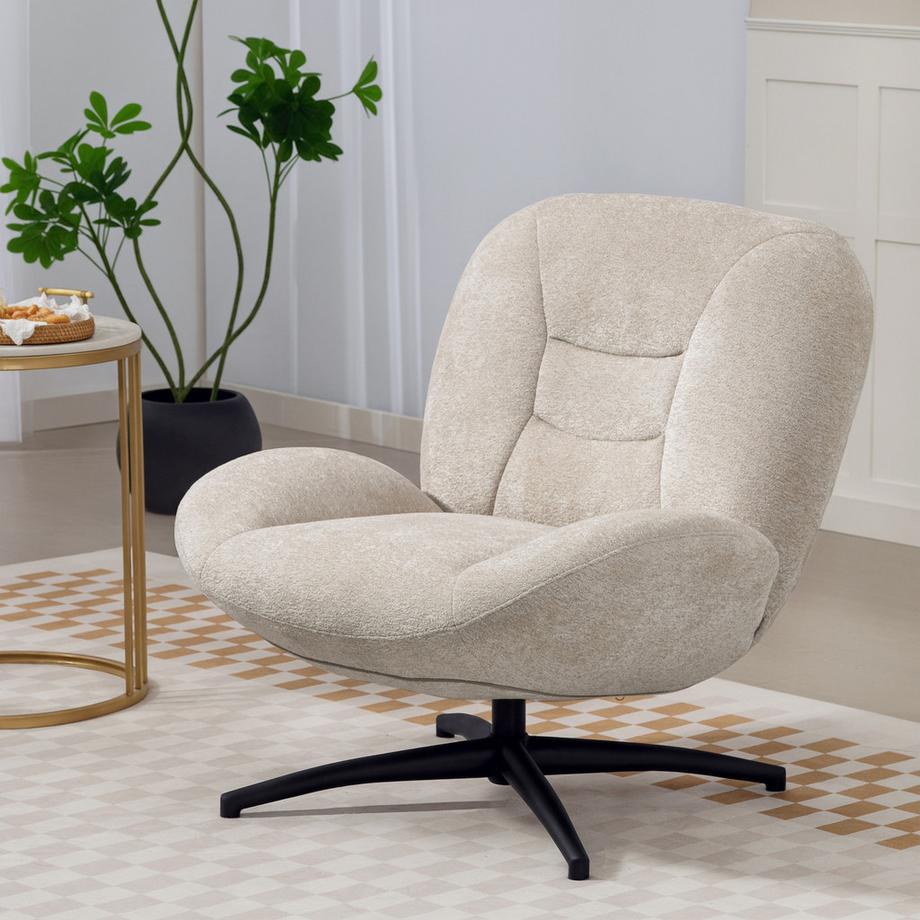 HOMCOM Fauteuil de salon  
