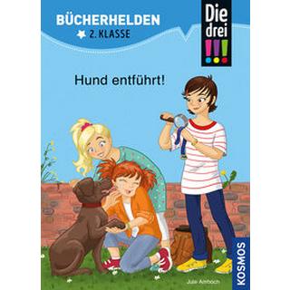 Die drei !!!, Bücherhelden 2. Klasse, Hund entführt! Ambach, Jule; Rau, Katja (Illustrationen) Copertina rigida 