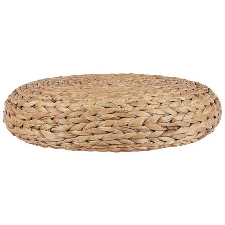 Beliani Pouf en Giacinto d'acqua Boho WAHOO  