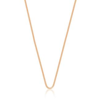 MUAU Schmuck  Collier Panzer Rotgold 750, 1.6mm, 42cm 